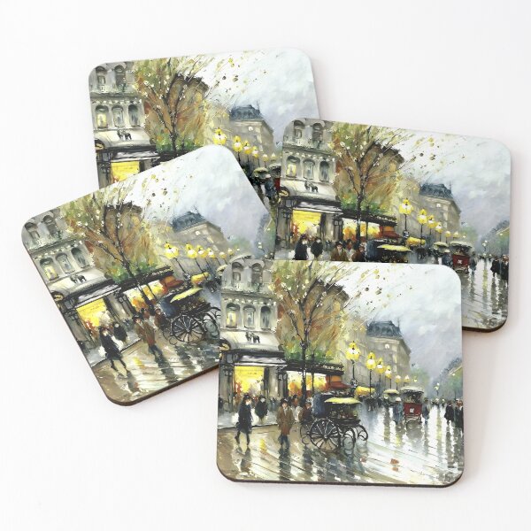 Item preview, Théâtre du Vaudeville in the Belle Époque - 01 designed and sold by artdesignsnow.