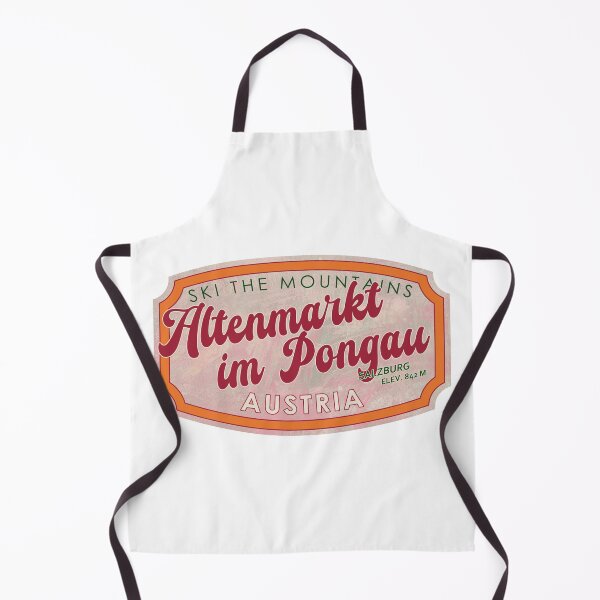 Item preview, Altenmarkt im Pongau, Austria, Salzburg, Ski, textured skiing badge designed and sold by Wanderful-roads.