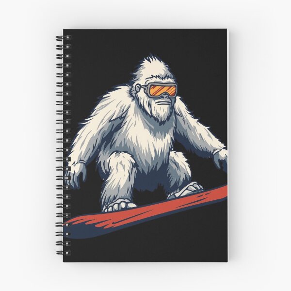 Item preview, Snowboarding Yeti Dad – Cool Winter Bigfoot Snowboard Design designed and sold by LintonGriffin.