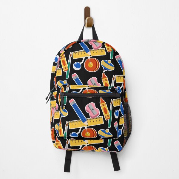 Item preview, Educational Art Kids Illustration with School Supplies designed and sold by SplashTastic.