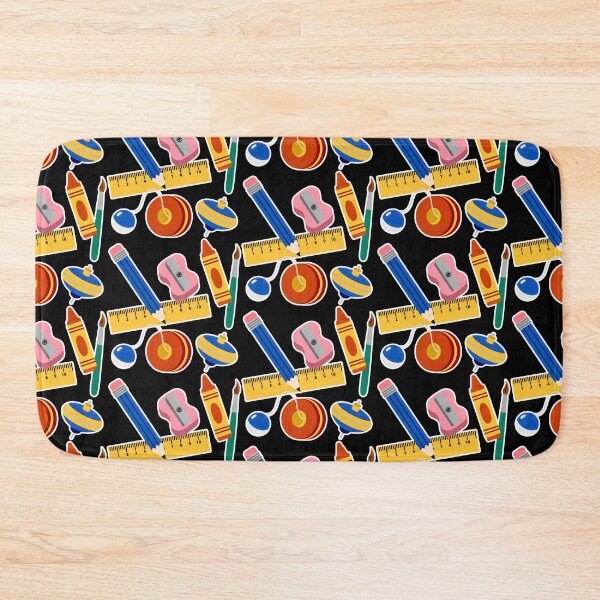 Item preview, Educational Art Kids Illustration with School Supplies designed and sold by SplashTastic.