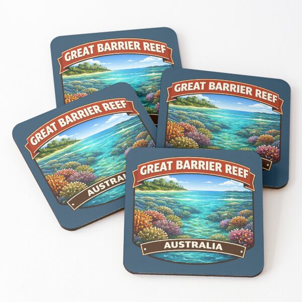Item preview, Great Barrier Reef, Australia designed and sold by Myra365Art.
