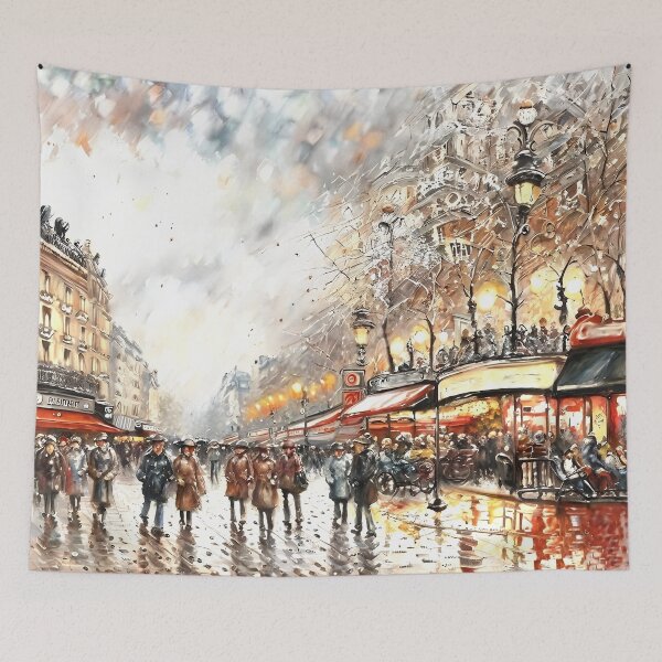 Item preview, Théâtre du Gymnase, Boulevard Bonne-Nouvelle in the Belle Époque - 01 designed and sold by artdesignsnow.