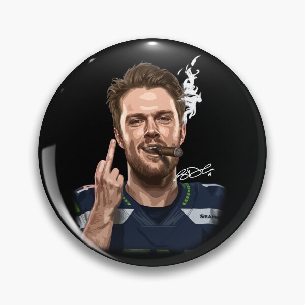 Item preview, Sam Darnold Middle Finger funny meme designed and sold by delacerdaan.