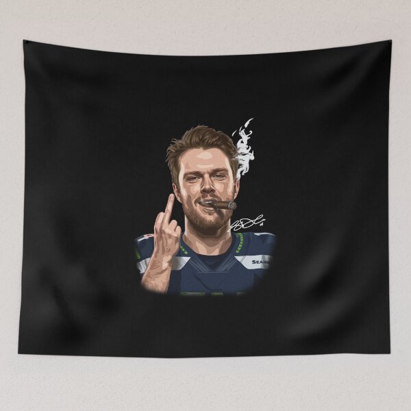 Item preview, Sam Darnold Middle Finger funny meme designed and sold by delacerdaan.