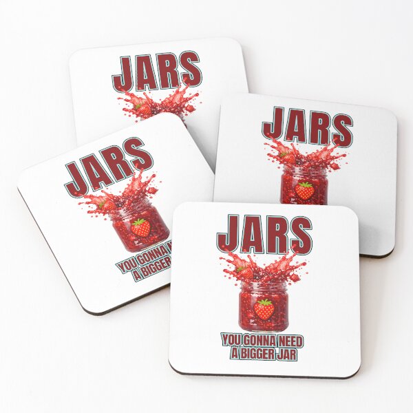 Item preview, JARS, You Gonna Need a Big Jar – Overloaded Strawberry Jam Splash Design designed and sold by RvinJo8.