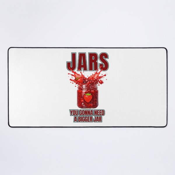 Item preview, JARS, You Gonna Need a Big Jar – Overloaded Strawberry Jam Splash Design designed and sold by RvinJo8.