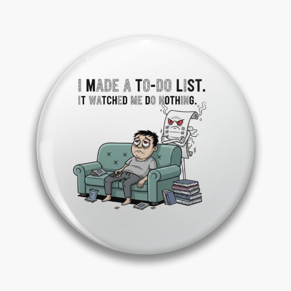 Item preview, My To-Do List Is Judging Me – Dark Funny Shirt designed and sold by Imaginarium of Chaos falcon88 .