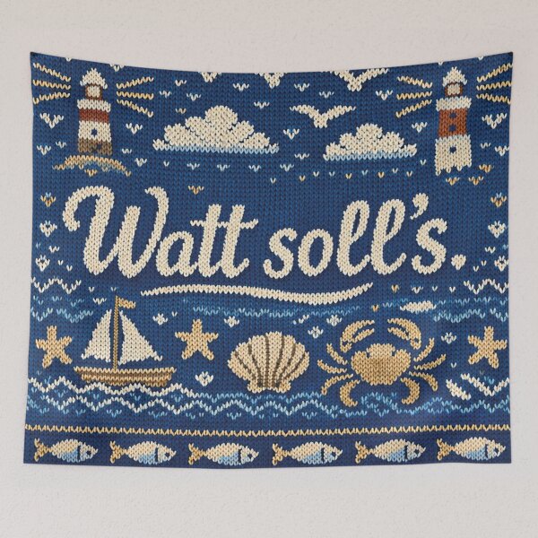 Item preview, What's the point? North Sea knitting design designed and sold by Mauswohn.