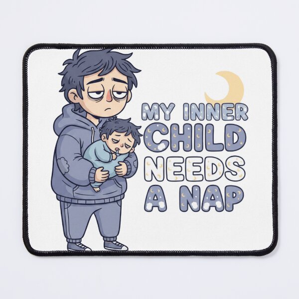 Item preview, Inner Child Needs A Nap – Dark Relatable Shirt designed and sold by Imaginarium of Chaos falcon88 .