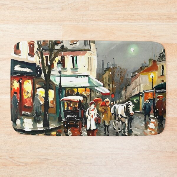 Item preview, Rue Norvins – Place du Tertre in the Belle Époque - 03 designed and sold by artdesignsnow.