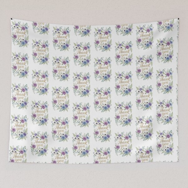 Item preview, Thank you - with flowers designed and sold by RobertMartinArt.