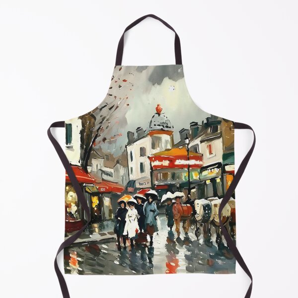 Item preview, Rue Norvins – Place du Tertre in the Belle Époque - 02 designed and sold by artdesignsnow.