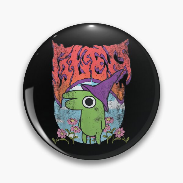 Item preview, Smiling Friends Glep Heavy Metal Flowers Cartoon designed and sold by Ketshoop.