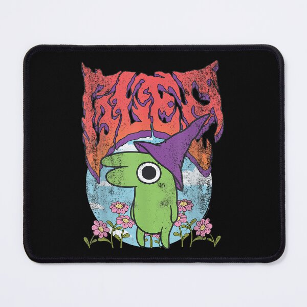 Item preview, Smiling Friends Glep Heavy Metal Flowers Cartoon designed and sold by Ketshoop.