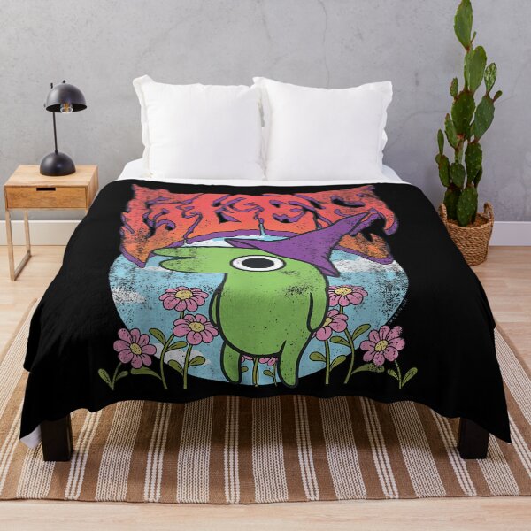 Item preview, Smiling Friends Glep Heavy Metal Flowers Cartoon designed and sold by Ketshoop.