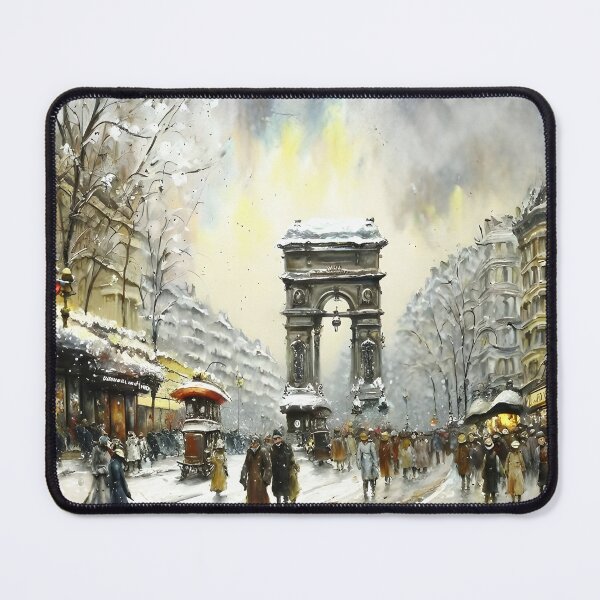 Item preview, Porte Saint-Martin in the Belle Époque - 07 designed and sold by artdesignsnow.