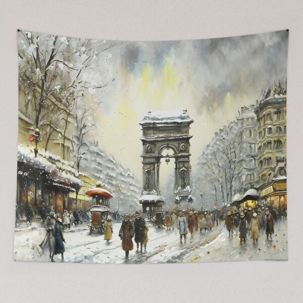 Item preview, Porte Saint-Martin in the Belle Époque - 07 designed and sold by artdesignsnow.