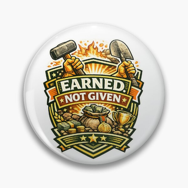Item preview, Earned, Not Given designed and sold by Throwing-Corn.