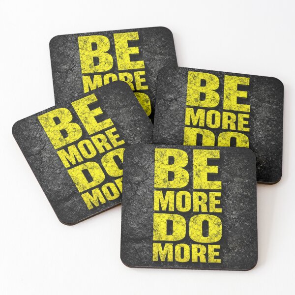 Item preview, Be More Do More designed and sold by Kaleidoscope Print.