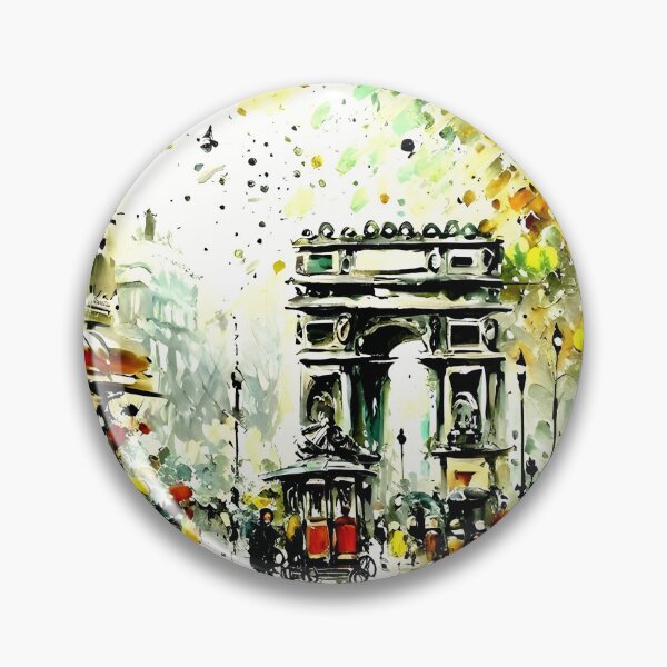 Item preview, Porte Saint-Martin in the Belle Époque - 06 designed and sold by artdesignsnow.