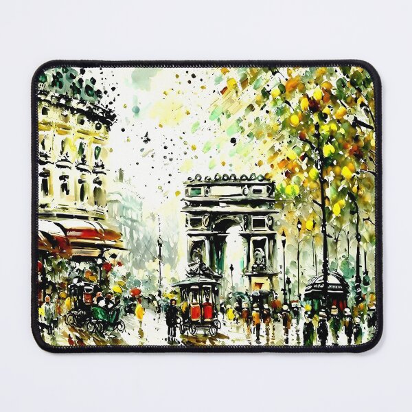 Item preview, Porte Saint-Martin in the Belle Époque - 06 designed and sold by artdesignsnow.