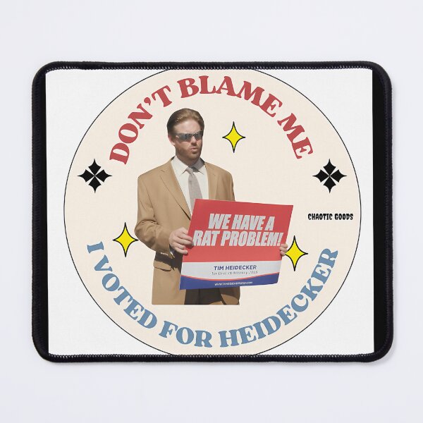 Item preview, Tim Heidecker For District Attorney Sticker designed and sold by MichaelLe513.
