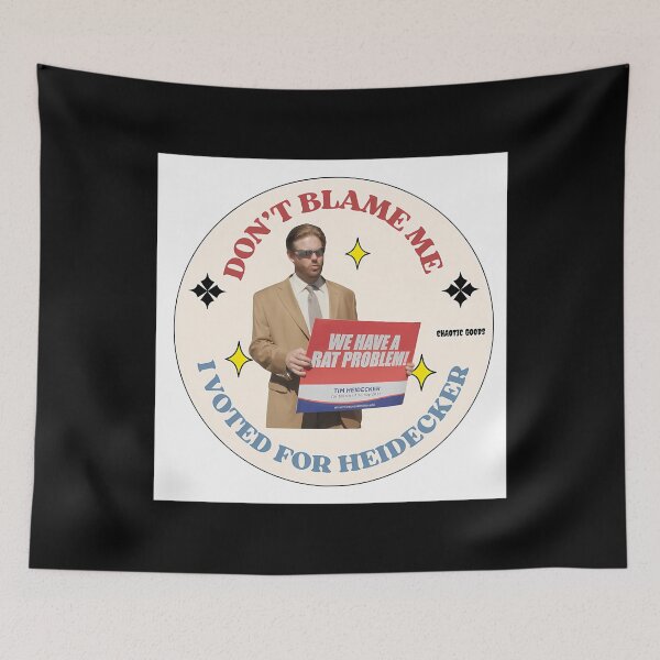 Item preview,  Tim Heidecker For District Attorney Sticker designed and sold by MichaelLe513.