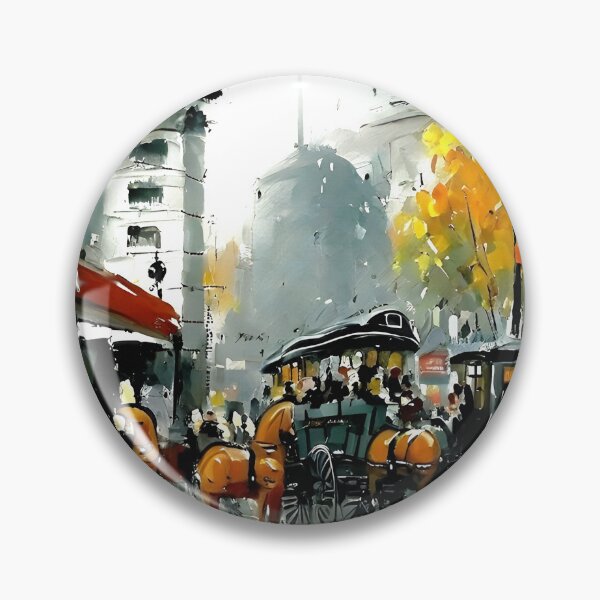 Item preview, Porte Saint-Martin in the Belle Époque - 05 designed and sold by artdesignsnow.