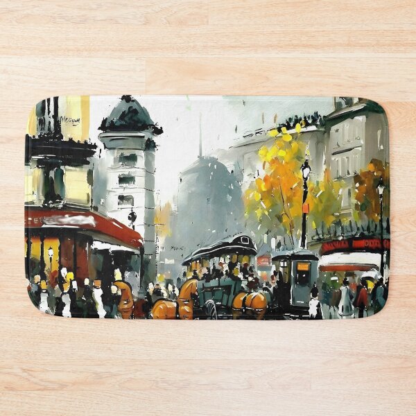 Item preview, Porte Saint-Martin in the Belle Époque - 05 designed and sold by artdesignsnow.
