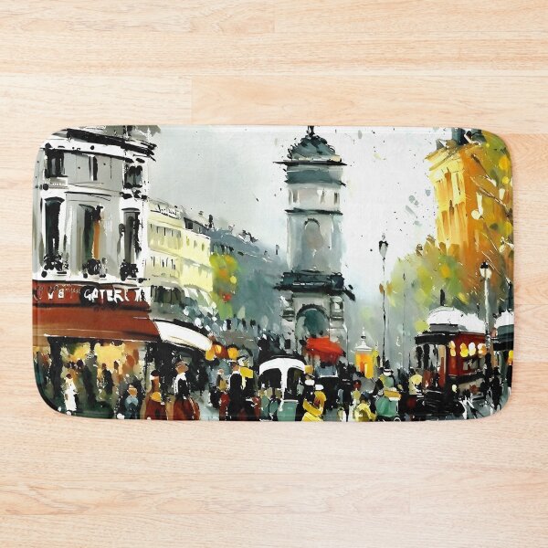 Item preview, Porte Saint-Martin in the Belle Époque - 04 designed and sold by artdesignsnow.