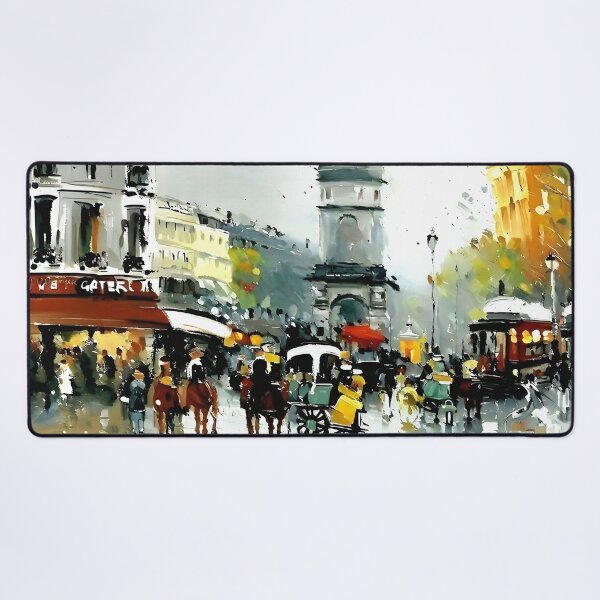 Item preview, Porte Saint-Martin in the Belle Époque - 04 designed and sold by artdesignsnow.