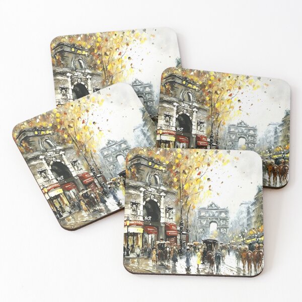 Item preview, Porte Saint-Martin in the Belle Époque - 03 designed and sold by artdesignsnow.
