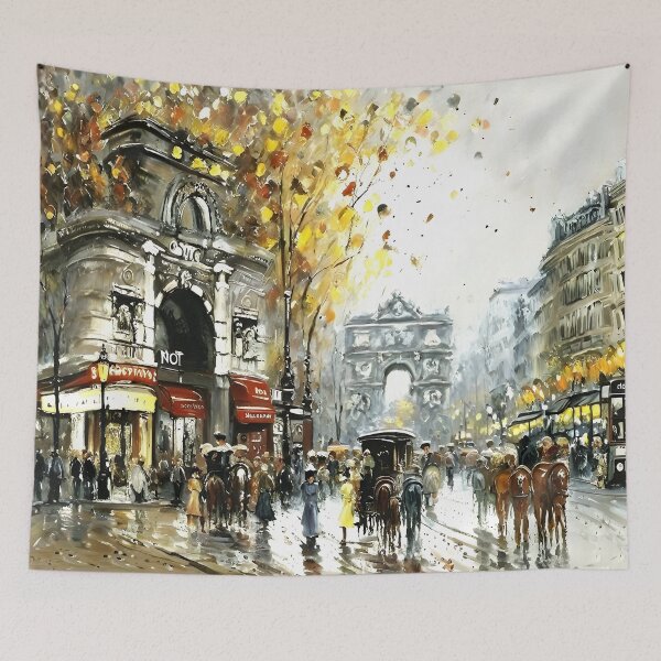 Item preview, Porte Saint-Martin in the Belle Époque - 03 designed and sold by artdesignsnow.