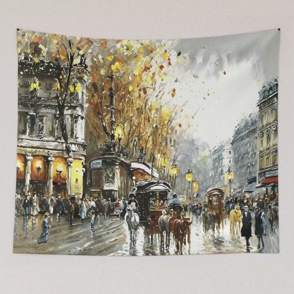 Item preview, Porte Saint-Martin in the Belle Époque - 02 designed and sold by artdesignsnow.