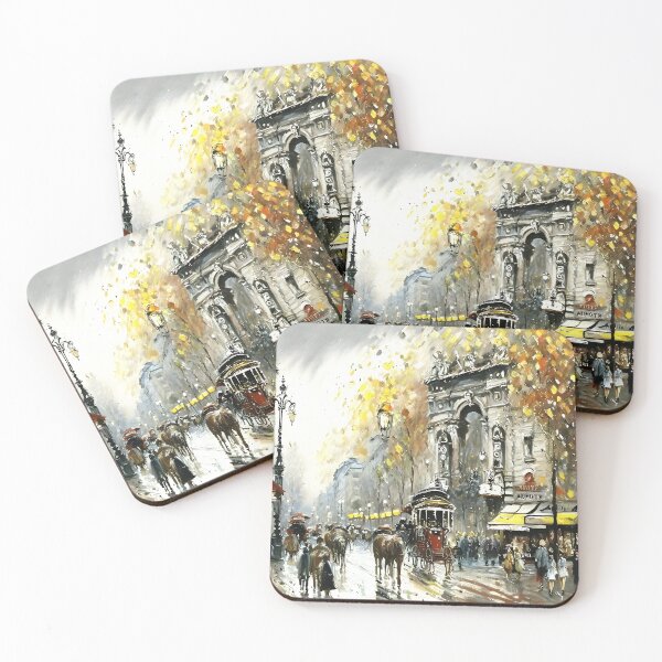 Item preview, Porte Saint-Martin in the Belle Époque - 01 designed and sold by artdesignsnow.