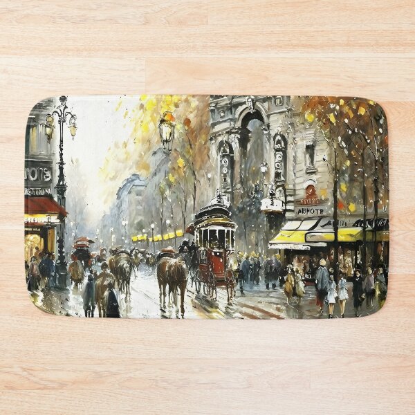 Item preview, Porte Saint-Martin in the Belle Époque - 01 designed and sold by artdesignsnow.