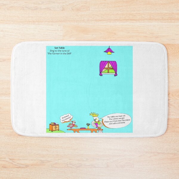 Item preview, Set Table - The Farmer in the Dell designed and sold by tuneinwithamy.