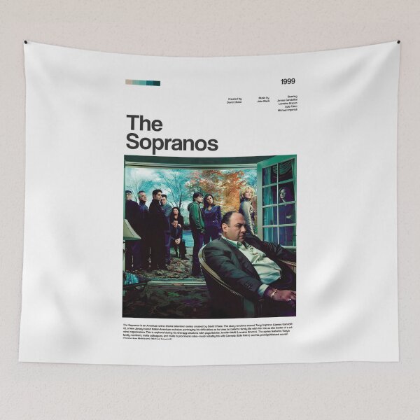 Item preview,  The Sopranoss Movie Poster designed and sold by laymankart.
