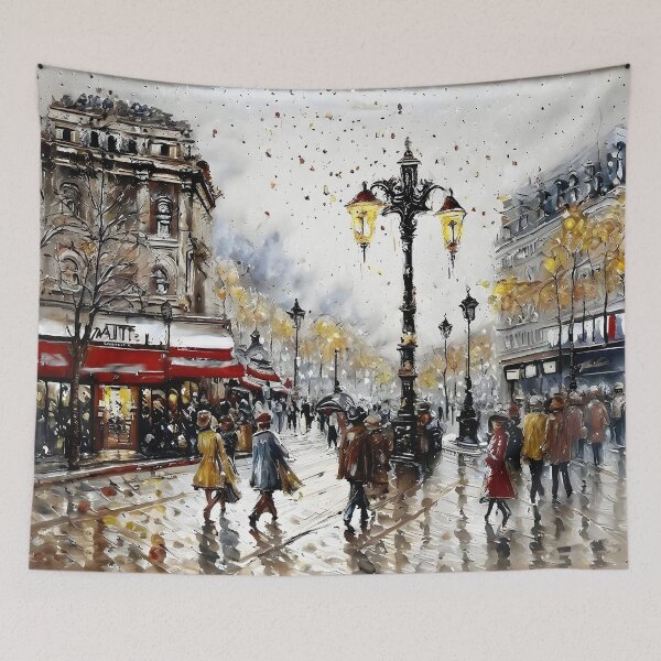 Item preview, Place du Palais Royal in the Belle Époque - 02 designed and sold by artdesignsnow.