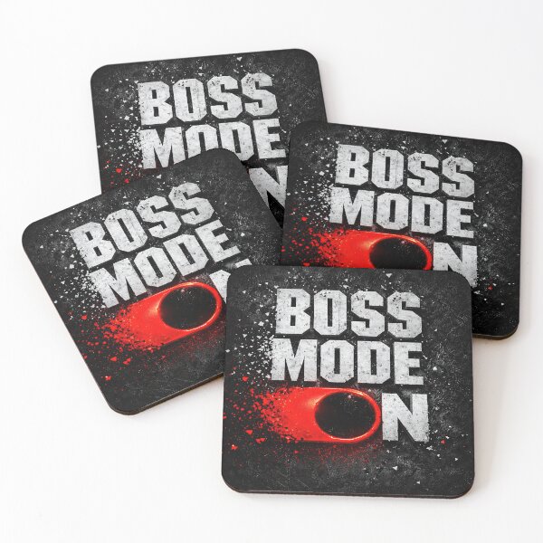 Item preview, Boss Mode On designed and sold by Kaleidoscope Print.