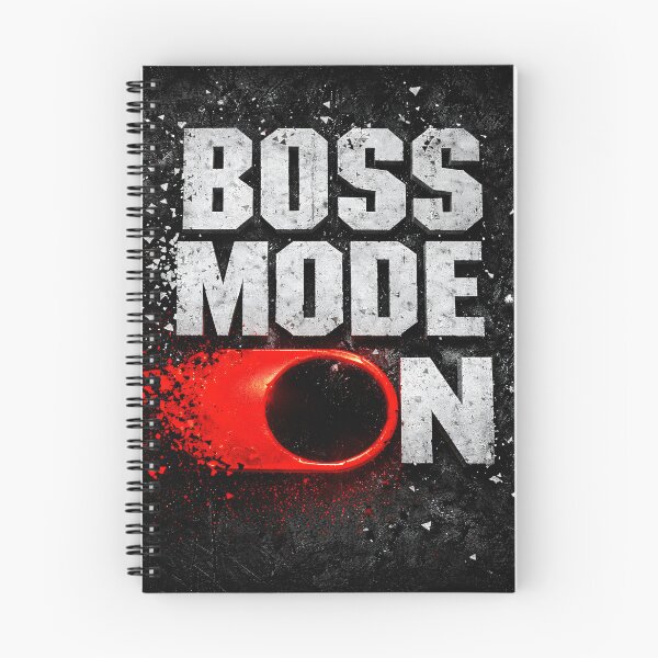Item preview, Boss Mode On designed and sold by Kaleidoscope Print.