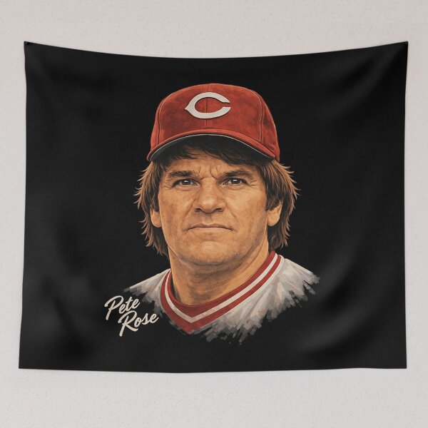 Item preview, Pete Rose Baseball  designed and sold by Anime5Store.