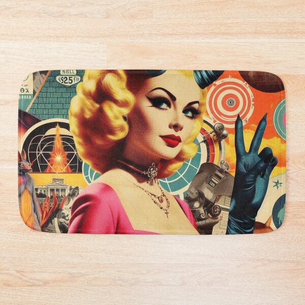 Item preview, Retro Devilish Woman designed and sold by PulpVintage.