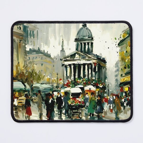 Item preview, Place du Luxembourg – Le Panthéon in the Belle Époque - 06 designed and sold by artdesignsnow.