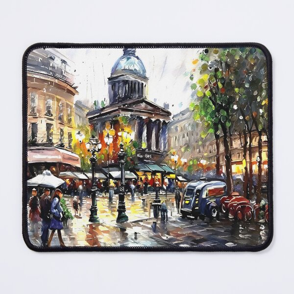 Item preview, Place du Luxembourg – Le Panthéon in the Belle Époque - 05 designed and sold by artdesignsnow.