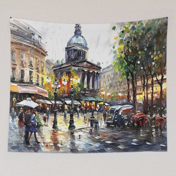 Item preview, Place du Luxembourg – Le Panthéon in the Belle Époque - 05 designed and sold by artdesignsnow.
