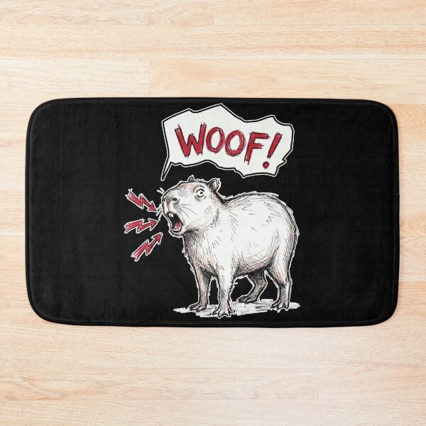 Item preview, Woof Capybara designed and sold by AdyKurniawan.