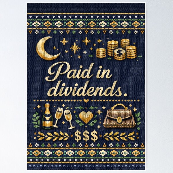 Item preview, Paid in dividends investment knit design designed and sold by Mauswohn.