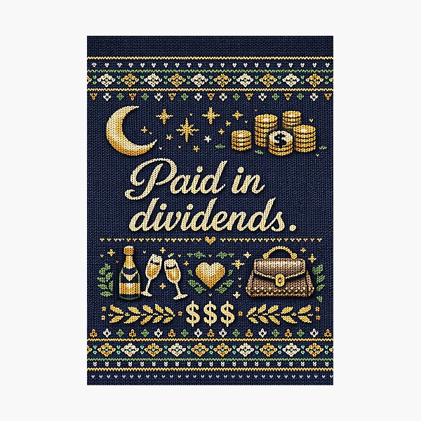 Item preview, Paid in dividends investment knit design designed and sold by Mauswohn.